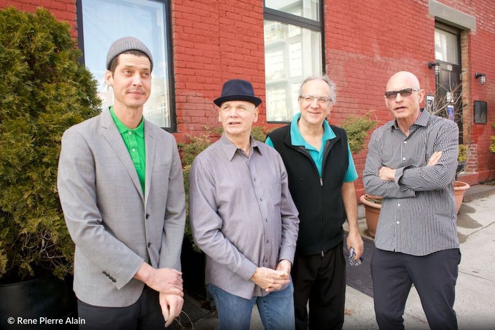 met Uri Caine, Mark Helias & Ches Smith