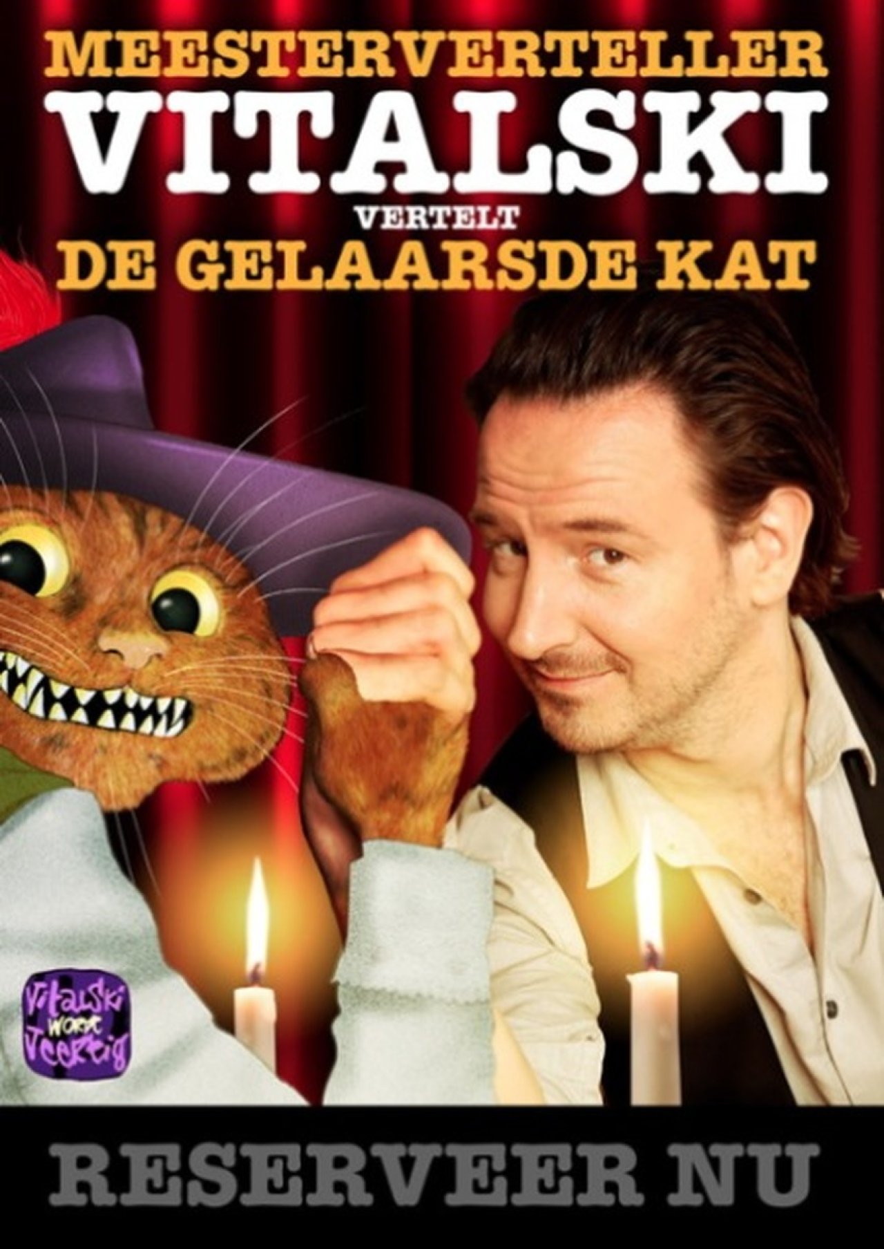 Vitalski vertelt 'De gelaarsde kat' (B)