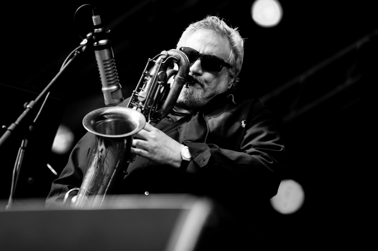 grootheid op de baritonsax